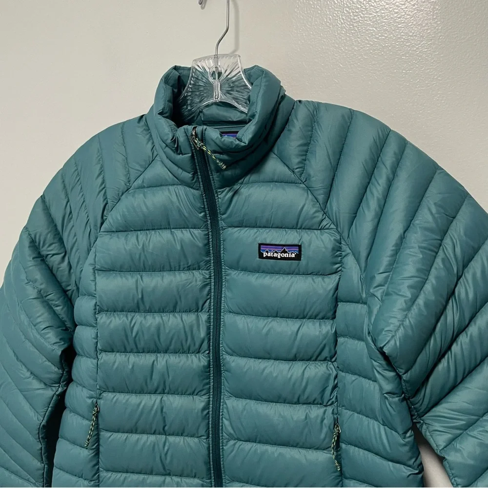 NEW Patagonia Down Sweater Full Zip Puffer Jacket Wetland Blue Women’s Small